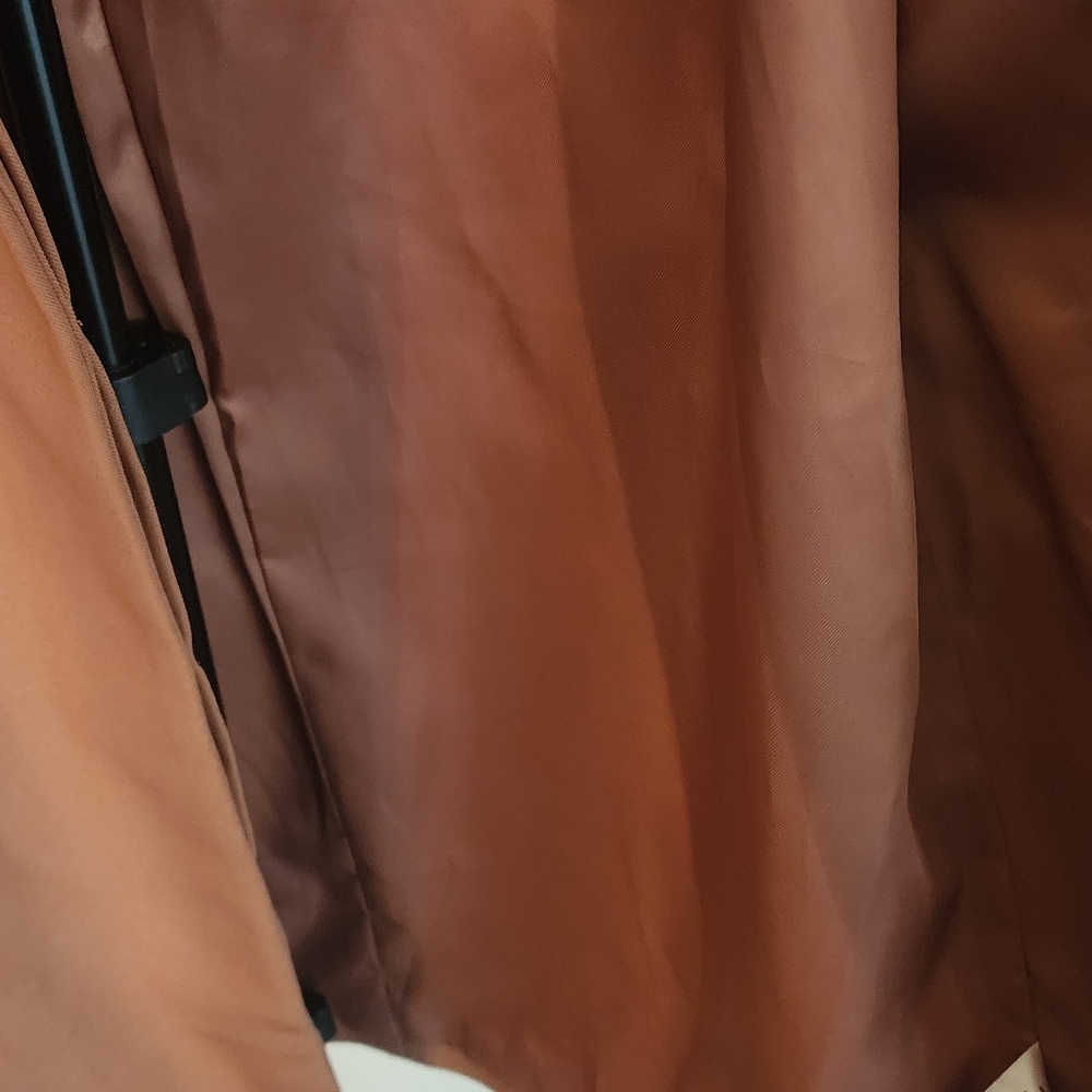 Mare Mare for Anthropologie Camel Longline Blazer Size Small - Picture 8 of 10